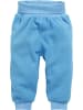 Schnizler Kinder Pumphose "Pumphose Fleece uni mit Strickbund" in Blau