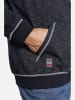 Jan Vanderstorm Sweatjacke JOKORA in dunkelblau melange