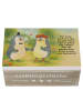 Mr. & Mrs. Panda Aufbewahrungsbox Hochzeit Pinguin Design mit Sp... in Weiß