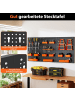 COSTWAY Werkzeugwand 120 x 60 x 2 cm in Schwarz
