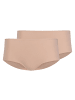 Skiny 2er Pack Advantage Modal Invisible Panty in Beige
