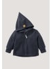 Hessnatur Wollfleece Jacke in marine