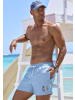 John Devin Badeshorts in himmelblau