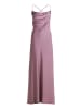 Vera Mont Abendkleid mit Wasserfallausschnitt in Powder Lilac