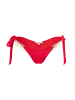 Moda Minx Bikini Hose Seychelles Tie Side Brazilian in rot