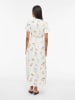 Vila Kleid mit V-Ausschnitt in Snow White
