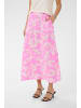 Kaffe Rock KAmarlo Regular fit in Pink Frosting Chalk Leafs