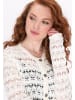 DreiMaster Women Cardigan in white