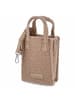 Seidenfelt Handtasche HELLVI in Beige