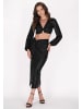 faina Damen Rock in Schwarz