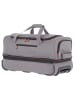 travelite Basics 2 Rollen Reisetasche 29 cm grau
