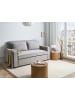 Beliani 3-tlg 2-Sitzer Sofa UTTELA in Grau
