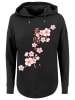 F4NT4STIC Oversized Hoodie Kirschblüten Asien in schwarz