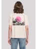 F4NT4STIC Everyday T-Shirt Kanagawa Wave in pink