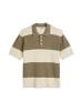 Marc O'Polo DENIM Strick Poloshirt regular in Light Beige