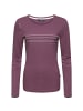 Chillaz W DALMATIEN ORNAMENT LONGSLEEVE in Bordeaux