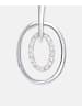 Diamant L'éternel Halskette mit Anhänger aus 375 Weißgold mit 0.05 Karat Diamant