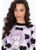 myMo ROCKS Women Sweater in black lilac