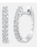 Diamant L'éternel Creolen aus 750 Weißgold mit Diamant