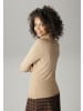 Aniston CASUAL Rollkragenshirt in camelfarben