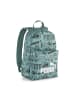 Puma Phase AOP Small Backpack 11 Liter Kinderrucksack in green moon mid 90ies