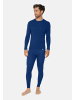 DANISH ENDURANCE Thermohose Core Merino Baselayer in marineblau