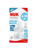 NUK Trinksauger 2er Pack First Choice Plus - Silikon