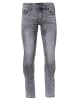 KOROSHI Slim Fit Jeans in grau