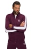JP1880 Sweatjacke in aubergine