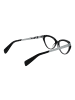 Yohji Yamamoto Unisex Optische Fassungen Vollrandige Brille Schwarz