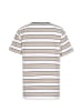 Band of Rascals T-Shirt " Dual Stripe " in clay-cilantro-green
