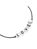 Glanzstücke München Armband Herz/LOVE aus Sterling Silber in silber
