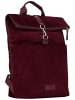 Jost Rucksack Cord Courier in Burgundy