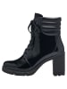 Marco Tozzi Stiefelette in BLACK PAT.