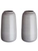 Butlers Vase LOU 2er-Set in Grau