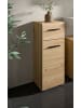Inn.Furn Midischrank in Eiche Artisan, Bad Unterschrank mit Vollauszug Schubkasten