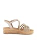 Gabor Plateau Sandalen in gold