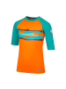 Trollkids Badeshirt Haukland T in bright orange