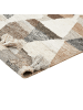 Beliani Kelim ARGAVAND in Bunt/Beige/Braun - (W) 80 x (L) 150 cm