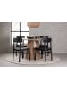 ebuy24 Schwarz 120 x 120 cm