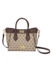 cavalli CLASS Daria Handtasche 25 cm in Monogram-Chocolate