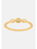 Diamant Exquis Ring aus 375 Gelbgold mit Diamant