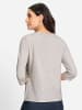 WITT WEIDEN Rundhals-Shirt in elfenbein-beige-bedruckt