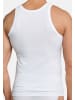 Schiesser Unterhemd / Tanktop Cotton Essentials Authentic in Weiß