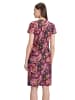 CARTOON Jerseykleid mit Raffung in Violett/Rosa