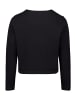 Betty Barclay Shirtjacke mit Rundhalsausschnitt in Schwarz