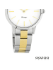 Oozoo Analog-Armbanduhr Oozoo Vintage Series silber, gold klein (ca. 30mm)
