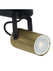 Licht-Erlebnisse Spot Strahler (B)14 x (L)47 x (H)17 cm in Schwarz Gold