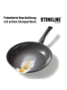 Stoneline Keramik Kochgeschirr-Set 16-teilig 18/20/24/28 | mit Deckeln in Anthrazit