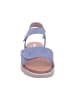 Soft Line Sandale in blau
